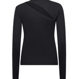 Maglia con dettaglio cut-out 106085 A308Z99 PINKO 