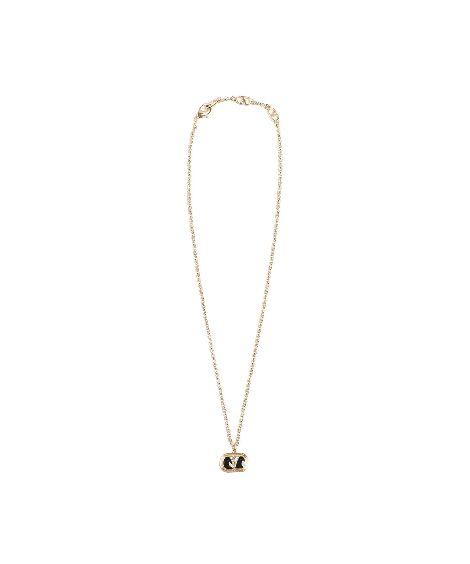 Collana Ovalette con smato e cristallo 6W2J0X87 VTIRG5 VALENTINO GARAVANI 