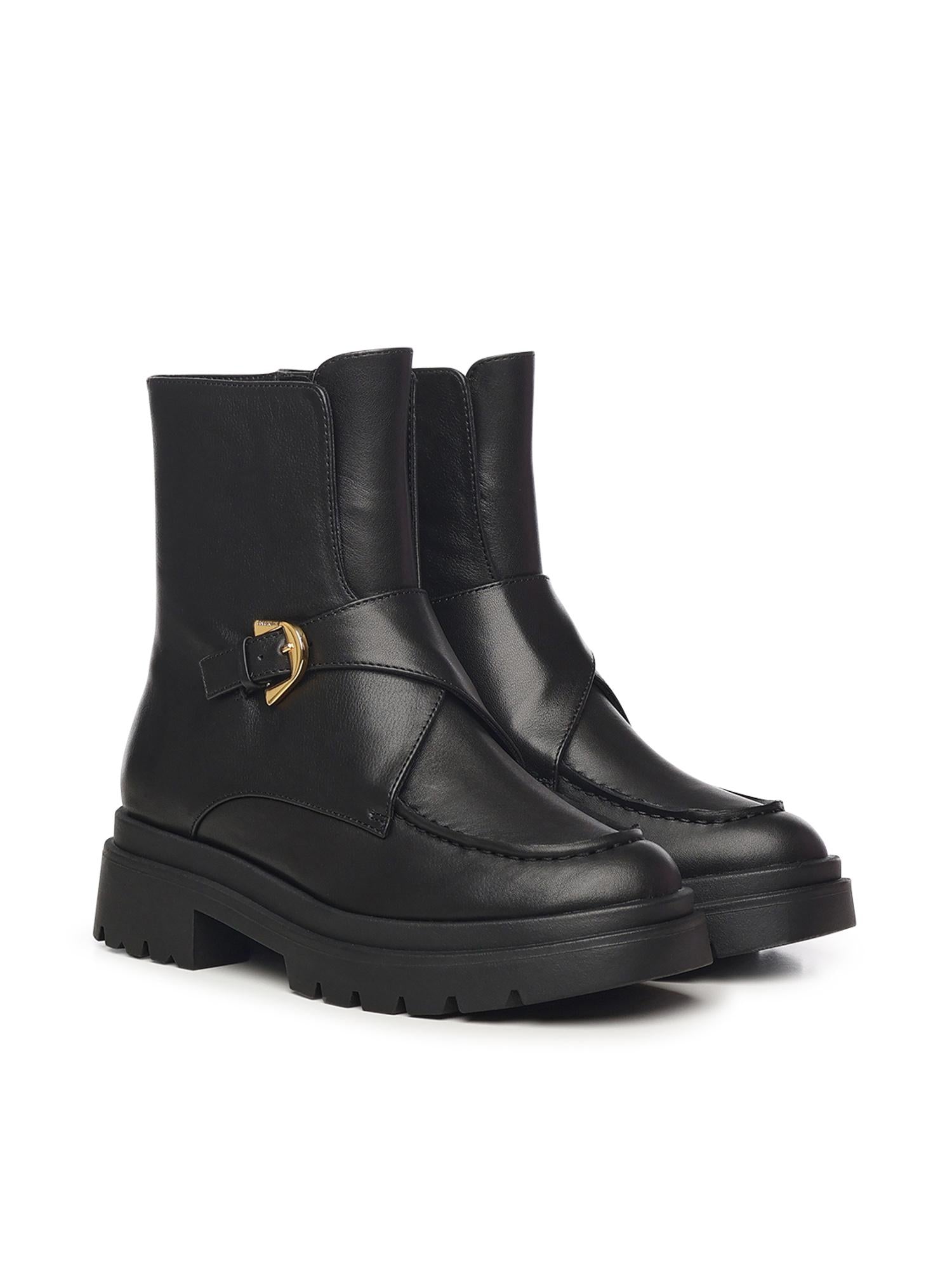 Stivaletti Astrid Vintage in pelle E4TD0110101 001 COCCINELLE 