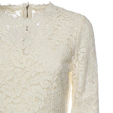 Abito in pizzo stretch F6M0DT HLMTBW0001 DOLCE & GABBANA 