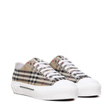 Sneaker in cotone con motivo vintage check 8049745 A7028 BURBERRY 