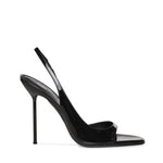 Slingback Lidia in vernice PX1950 XVN01PATENT BLACK PARIS TEXAS 