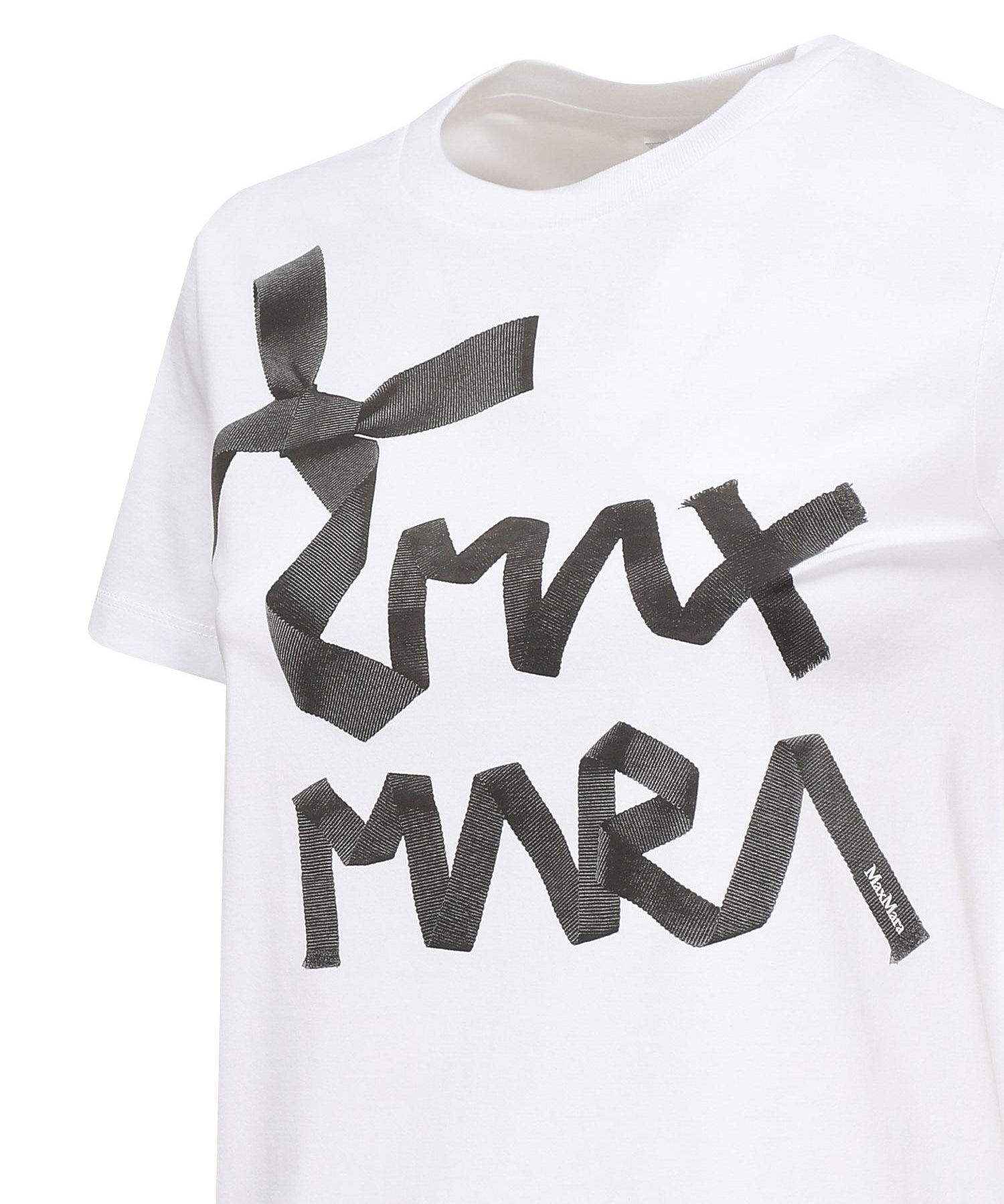 T-shirt Calcio con logo 2521946061600 009 MAX MARA 