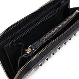 Portafoglio con zip Rockstud 7W2P0645 VSH0NO VALENTINO GARAVANI 