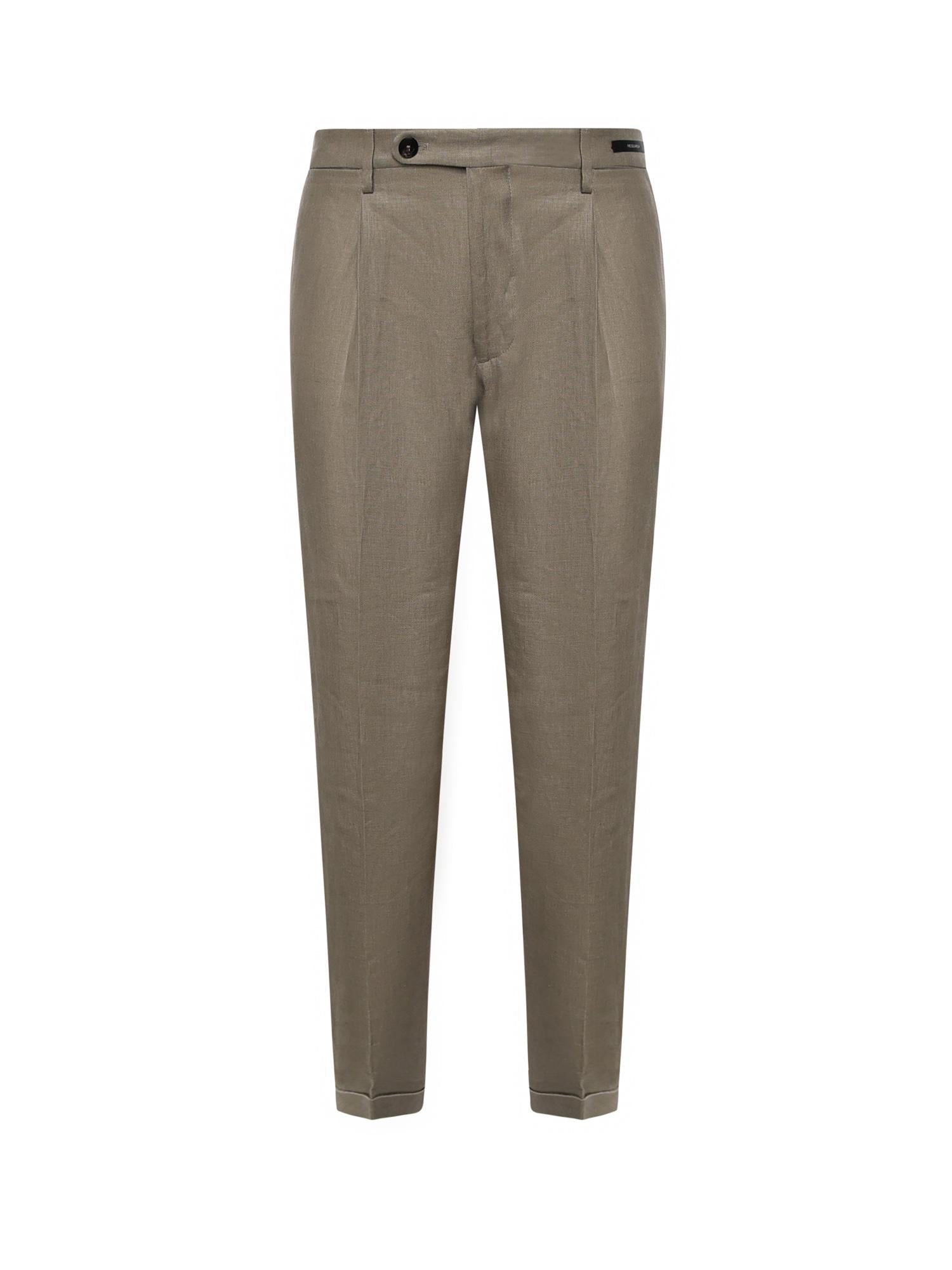 Pantalone Tk America in lino MCFRK3259S26 880 MICHAEL COAL 