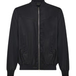 Giacca bomber Steve in lana<BR/> STEVE NERO/NERO GIULIANO GALIANO 