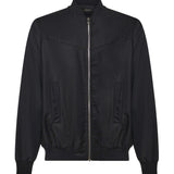 Giacca bomber Steve in lana<BR/> STEVE NERO/NERO GIULIANO GALIANO 