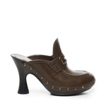 Clog Potter in pelle 8107177 C1173 BURBERRY 