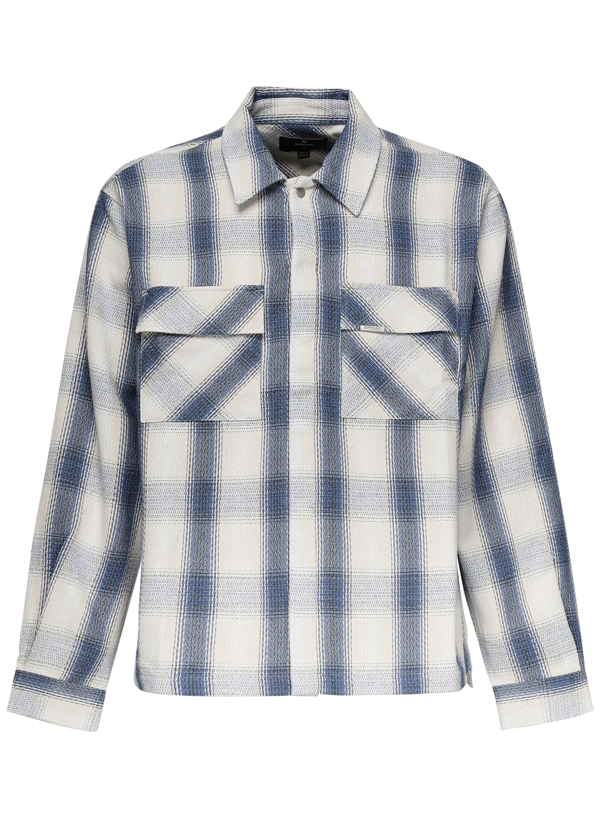 Camicia in flanella a quadri MLM2905 07 REPRESENT 