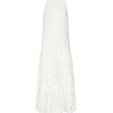 Abito midi in sangallo e macramè 104857 A2G9Z05 PINKO 
