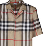 Camicia bowling in twill di seta 8050279 A7028 BURBERRY 