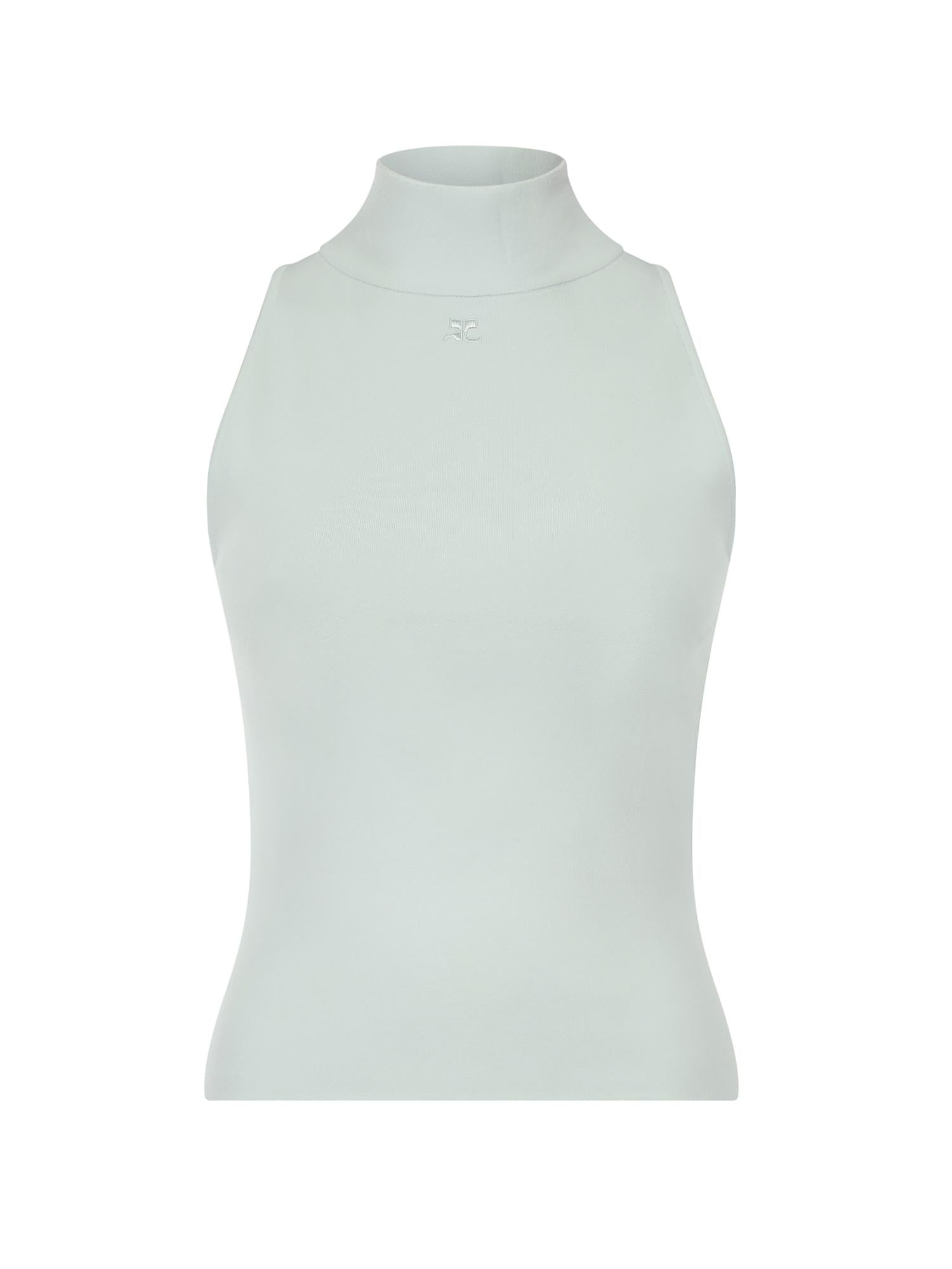 Top Heritage in maglia 126MT0480FI0063 7038 COURREGES 