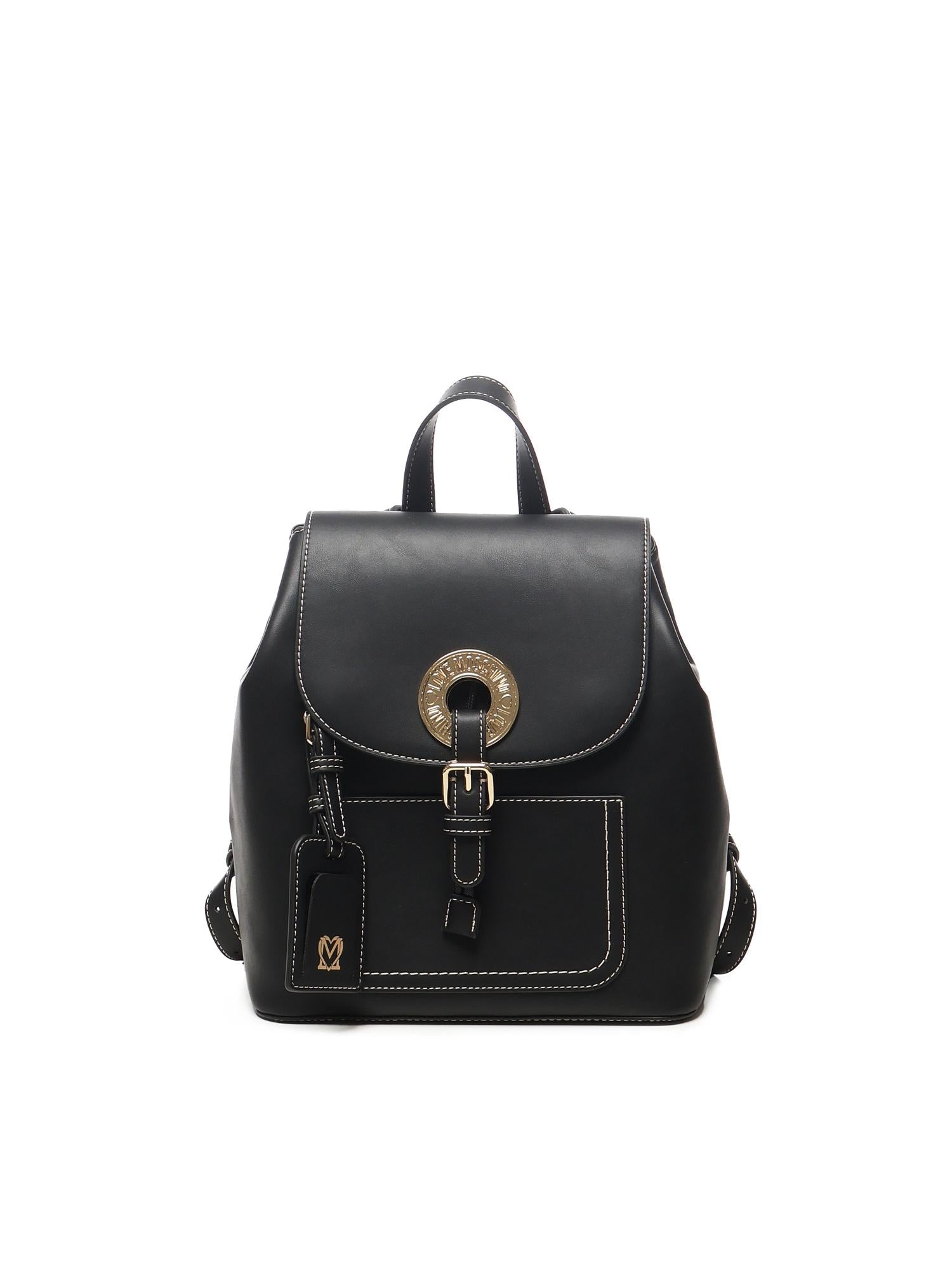 Zaino con logo JC4055PP1LLG0 000 LOVE MOSCHINO 