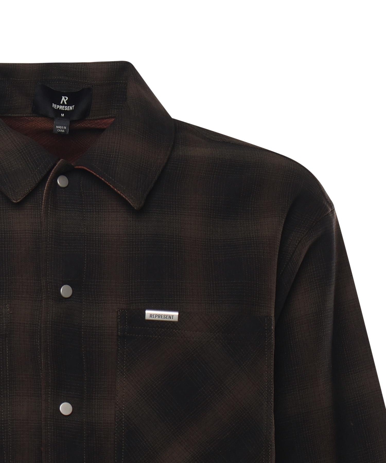Camicia a quadri in cotone MLM100105 17 REPRESENT 