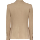 Giacca in misto lino 106597 A34ID41 PINKO 