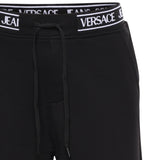 Bermuda in jersey di cotone con logo 80GADT16 CF01T899 VERSACE JEANS COUTURE 