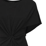 Top Selena asimmetrico 5YGP06 6257AJBLK MARCIANO BY GUESS 