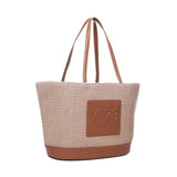 Borsa shopping Cat 73BS7OG01 CATNATURALE/CUOIO V° 73 