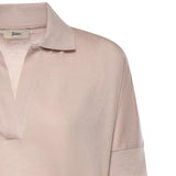 Polo in glam knit effect JPL00113D 520564035 HERNO 