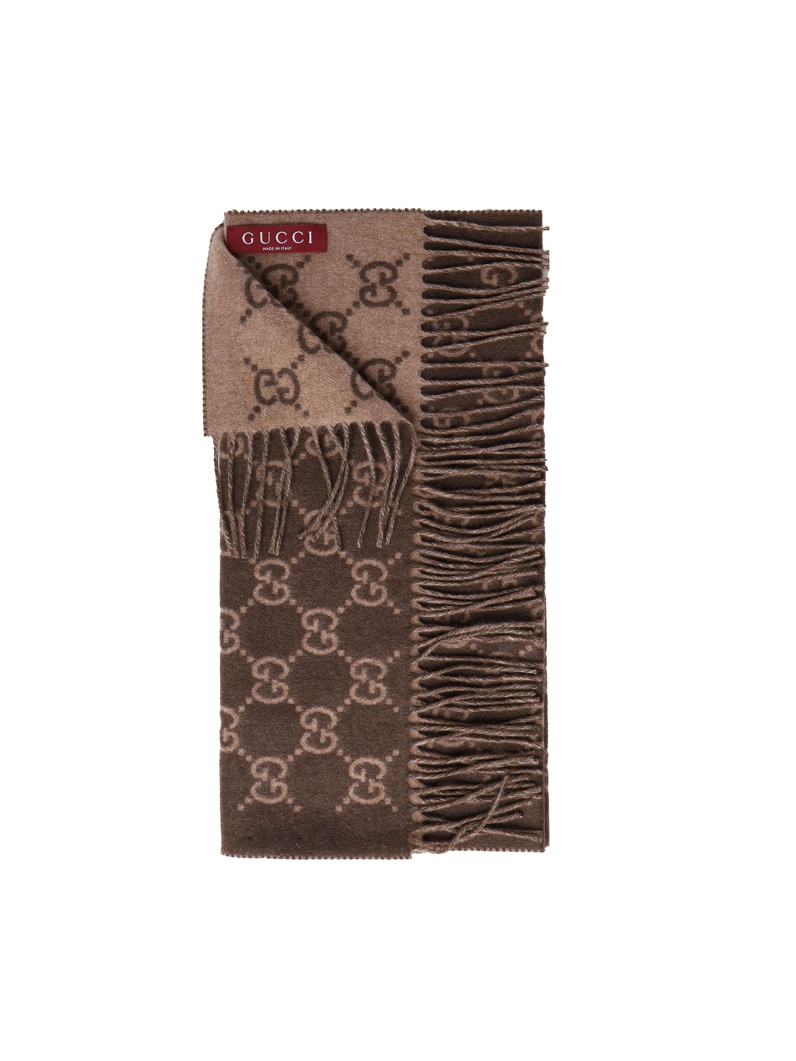 Scialle in cashmere GG 812317 4GABX2579 GUCCI 