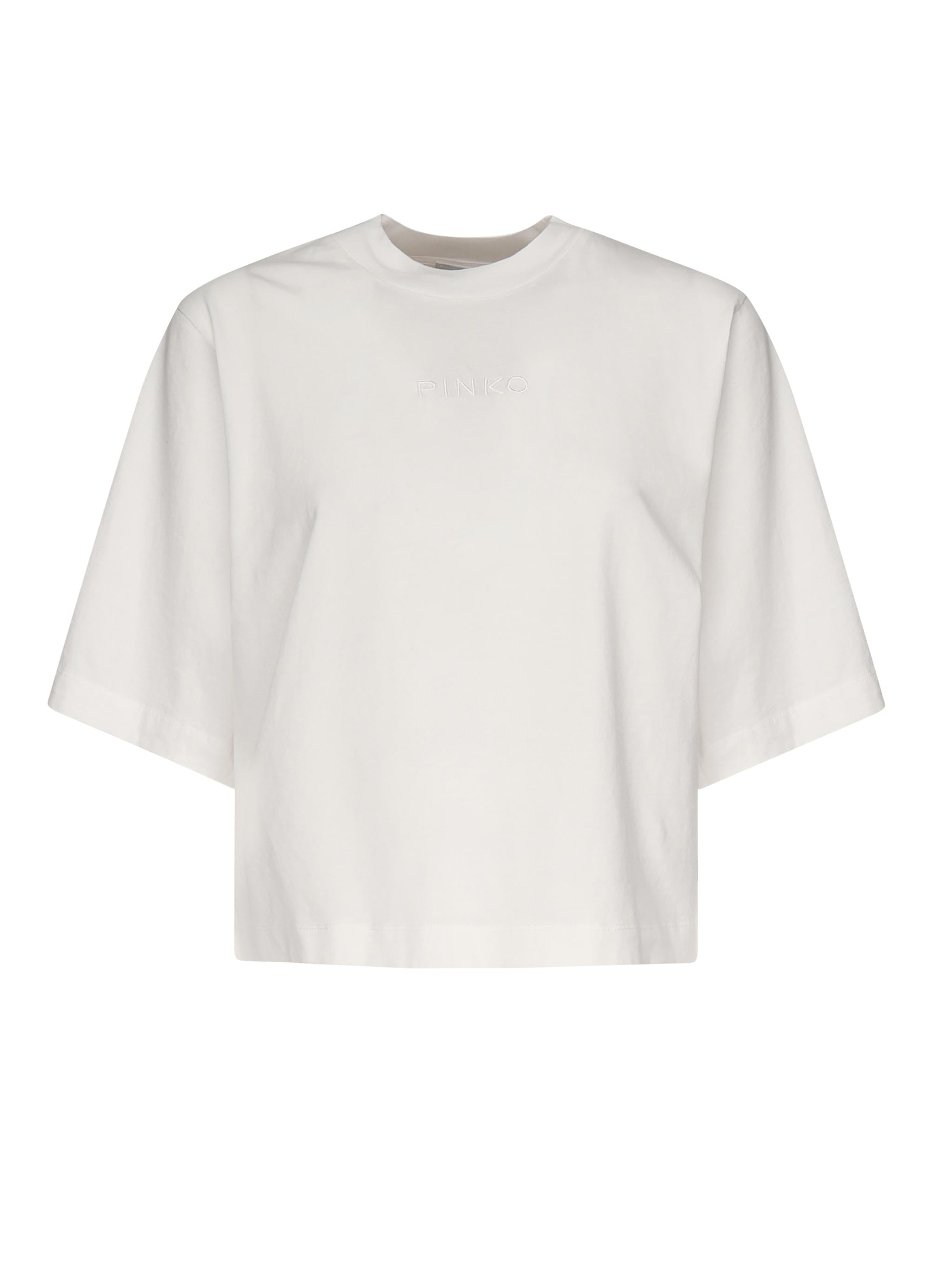 t-shirt boxy oversize 104604 A2F8Z05 PINKO 