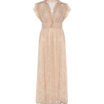 Abito in pizzo plissettato A04101648 0180 ALBERTA FERRETTI 