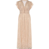Abito in pizzo plissettato A04101648 0180 ALBERTA FERRETTI 