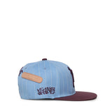 Cappello da baseball a righe DFM58031C0001PX BLU/PURP PDF CHANNEL 
