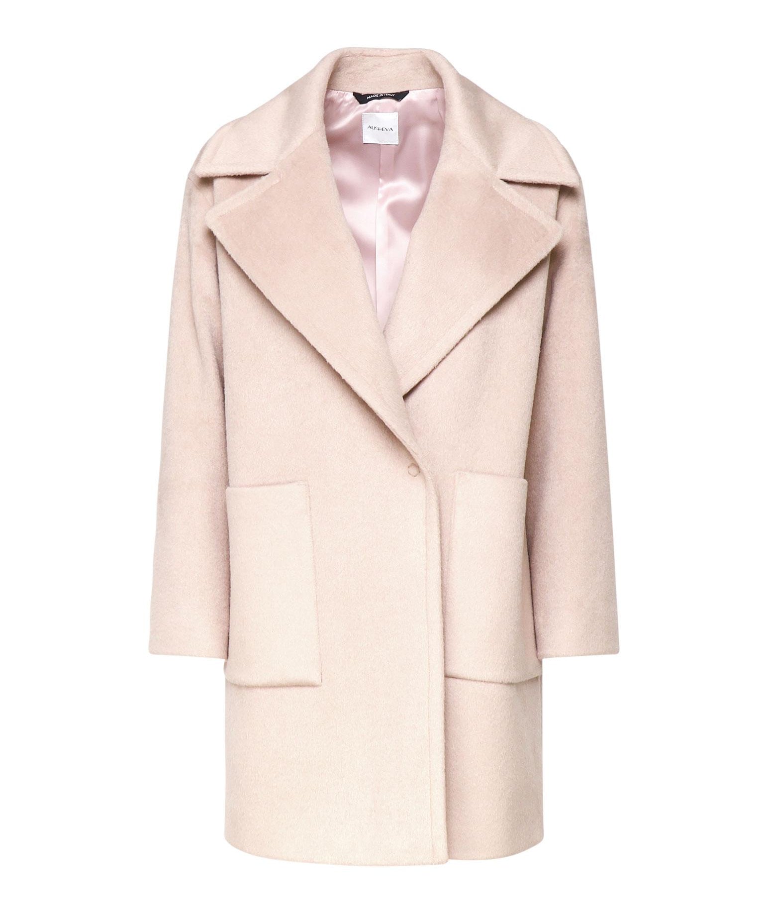 Cappotto in panno di lana 25AL112 ROSA ALISHEVA 