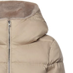 Piumino A-shape in arendelle e new lady faux fur PI001948D 12414Z1980 HERNO 