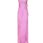 Abito Lia in seta IRS527LIA PINK NEON IRIS SERBAN 