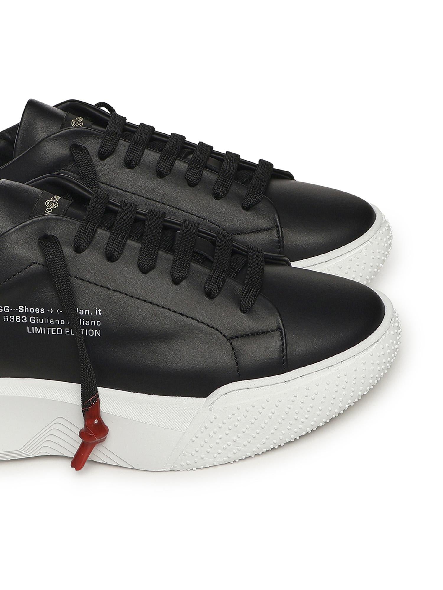 Sneakers Nemesis in nappa NEMESIS 2 NAPPA NAPPA/COCCONERO/NERO GIULIANO GALIANO 