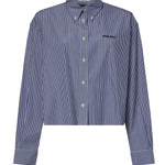 Camicia in popeline con logo MK2047 195DF098Z MIU MIU 
