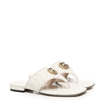 Infradito con logo 776948 BKO609049 GUCCI 