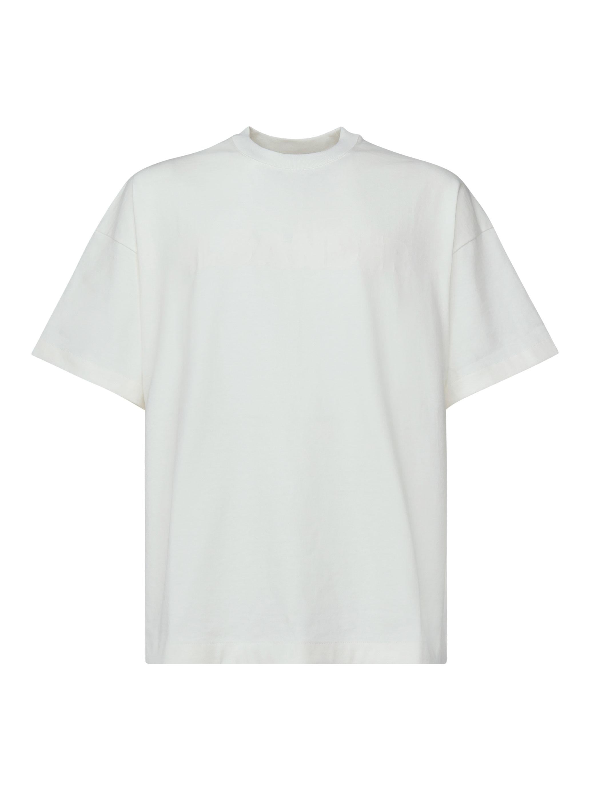 T-shirt con logo<BR/> J21GC0168 J20243102 JIL SANDER 