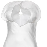 Abito lungo bustier con volant 80AJO488 N0783003 GENNY 