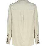 Camicia in twill di viscosa 762714 V35E01575 BOTTEGA VENETA 