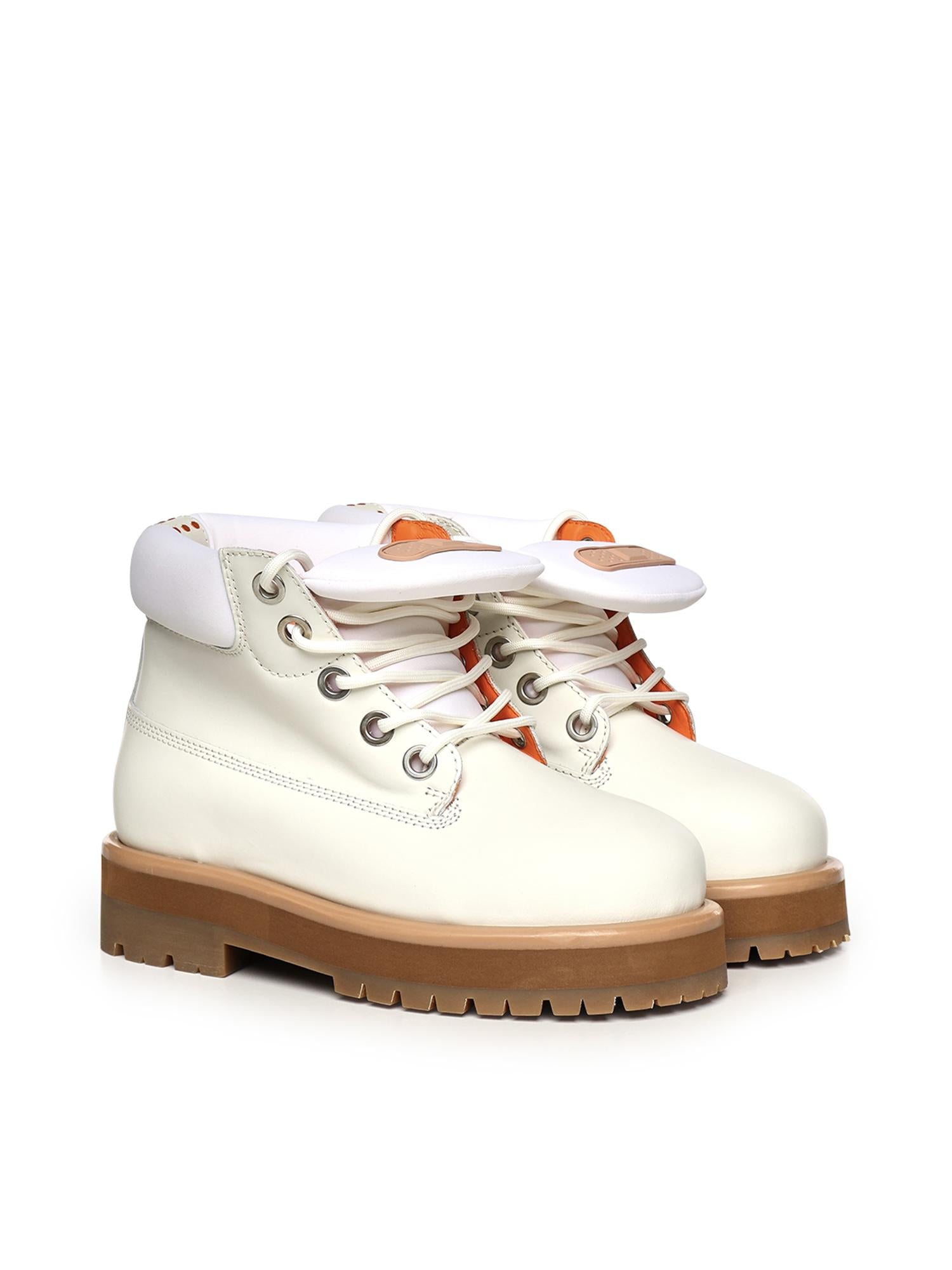 Stivaletti Strada in pelle DFM45012S0007OFFWH OFF WHITE PDF CHANNEL 