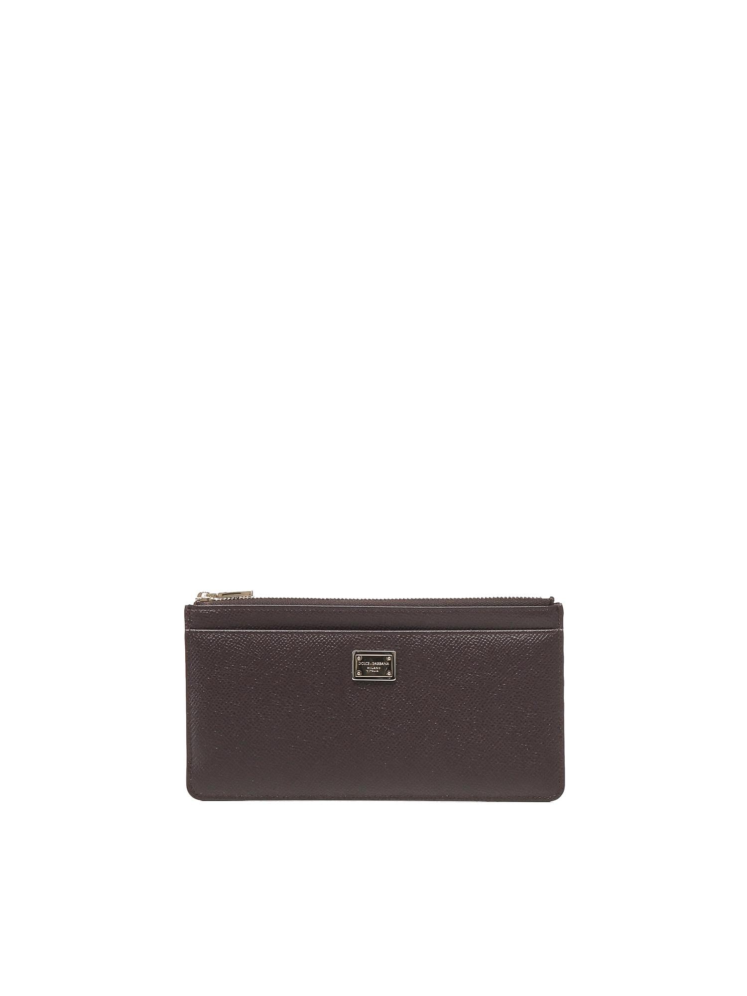 Portacarte in pelle di vitello con logo BI1265 A10018M073 DOLCE & GABBANA 