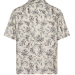 Camicia bowling in cotone con stampa GMP02655 P00233383259 GOLDEN GOOSE 