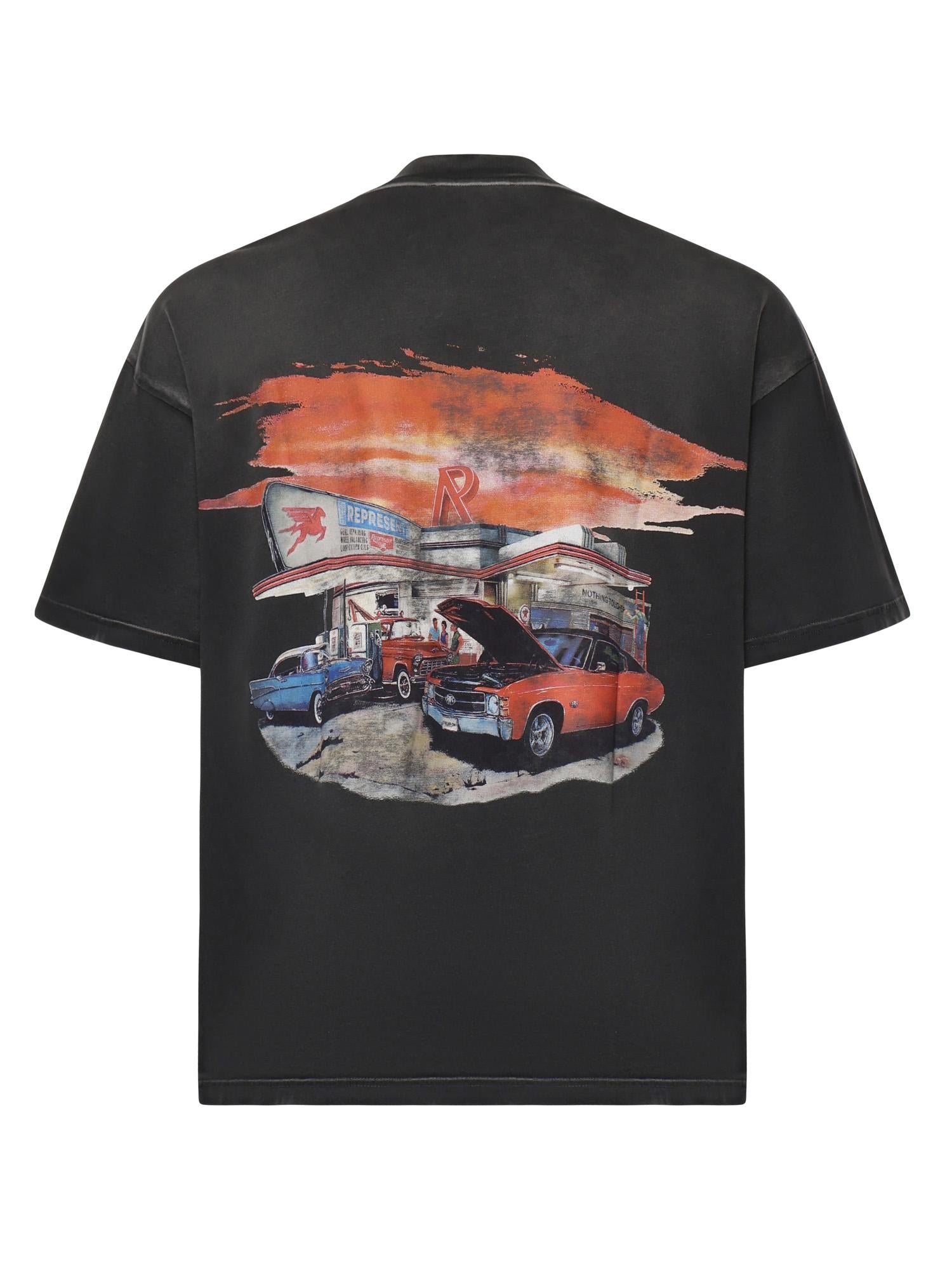 T-shirt 24 Hour Service in cotone MLM100768 04 REPRESENT 