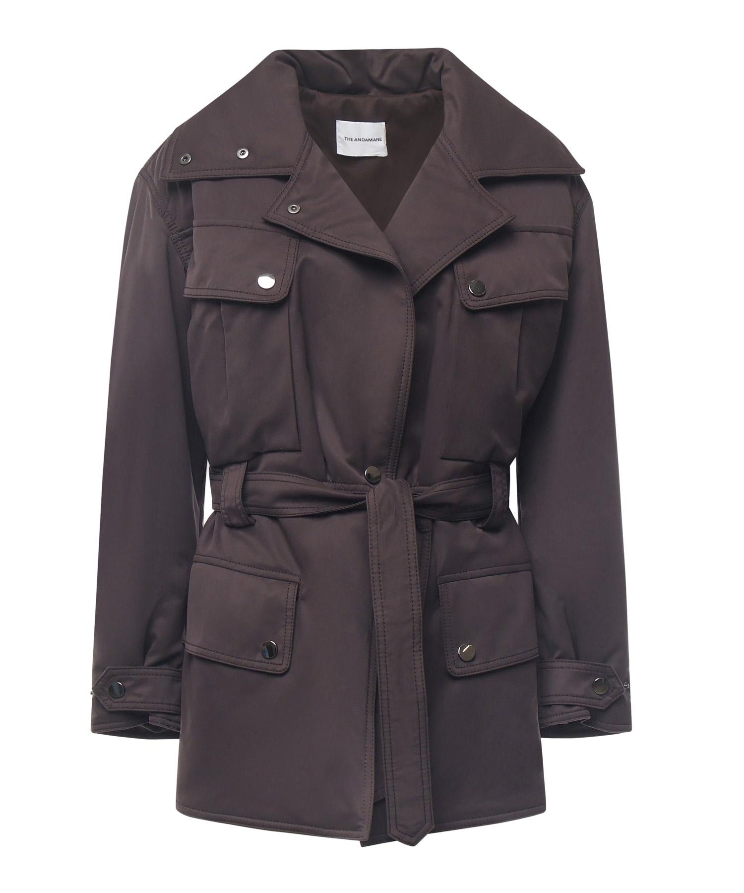 Giacca Xandra T182025A TNP252DARK BROWN THE ANDAMANE 