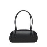 Borsa a spalla Oyster in pelle OYSTER SHOULDER BAG BLACK YUZEFI 