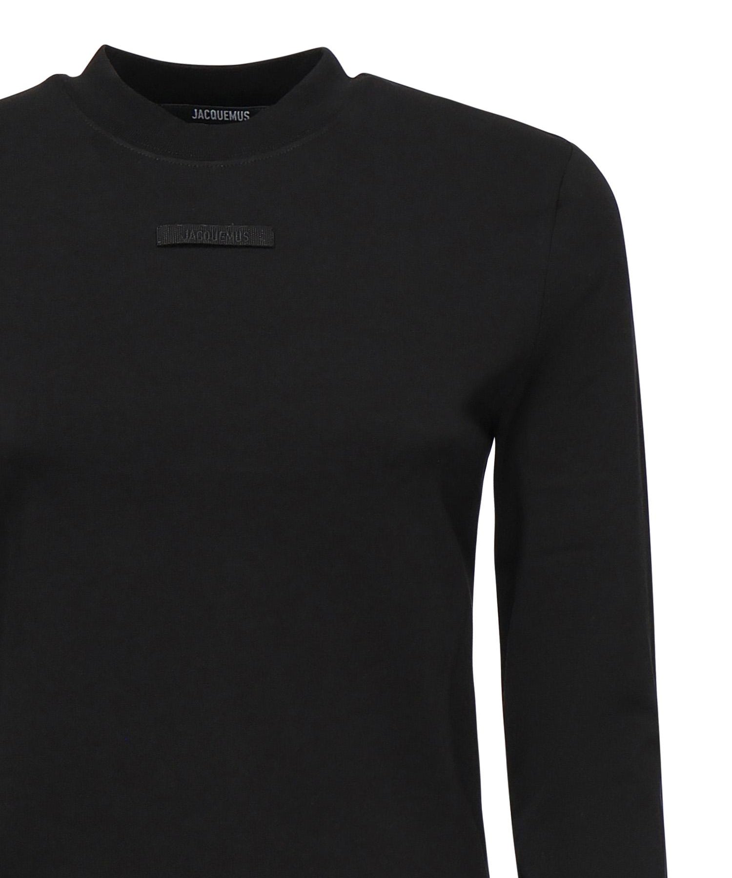T-shirt in gros grain<BR/> 24ETSW00155AJ00124 990 JACQUEMUS 