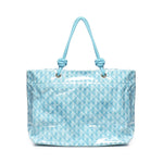 Shopper Aruba in PVC BYBS38A01A TURQUOISE BY BYBLOS 