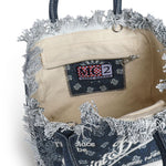 Borsa Colette in canvas con stampa bandana COL0001 09488L MC2 SAINT BARTH 