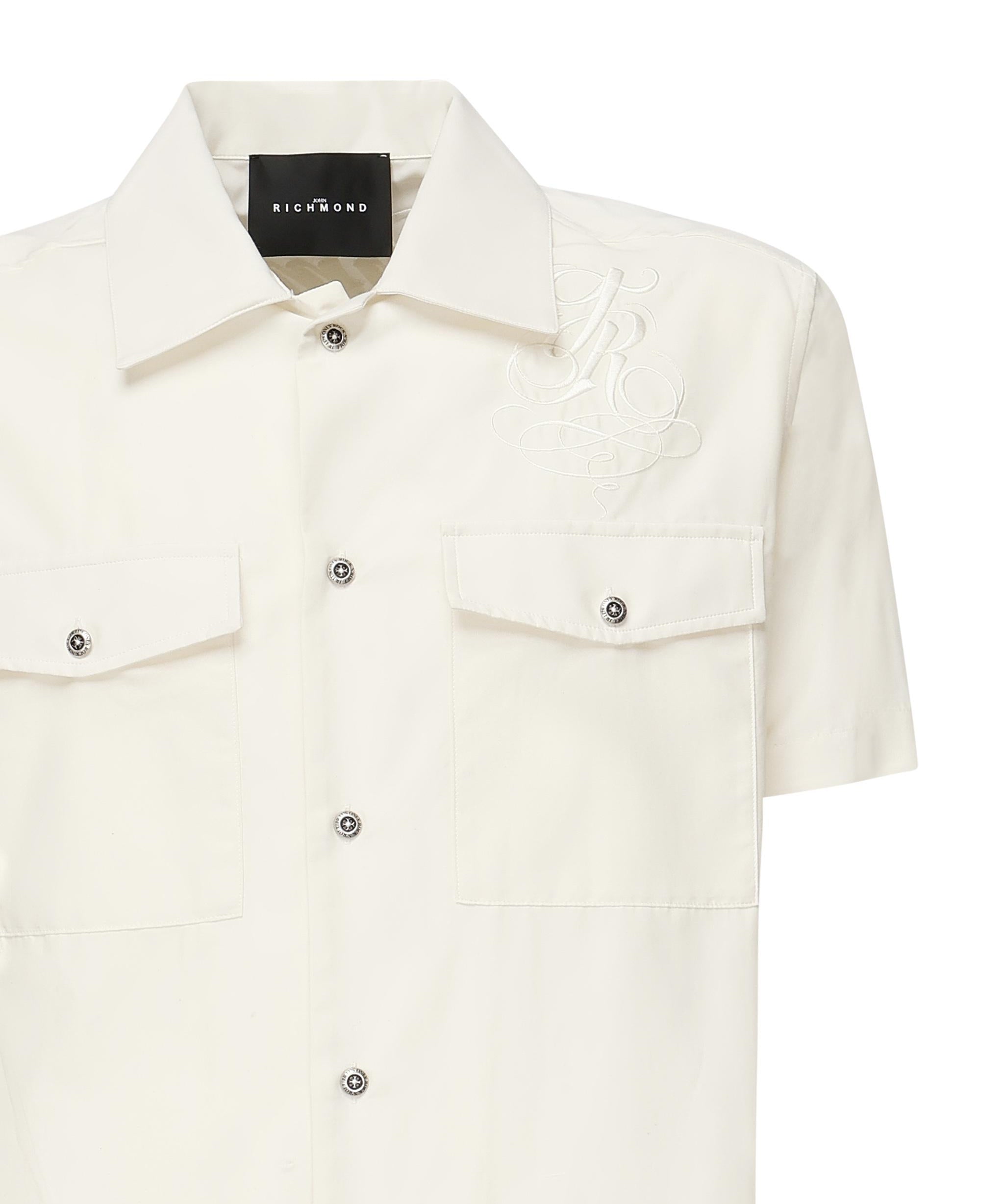 Camicia Chuy con ricamo logo RMP25231CA  JOHN RICHMOND 