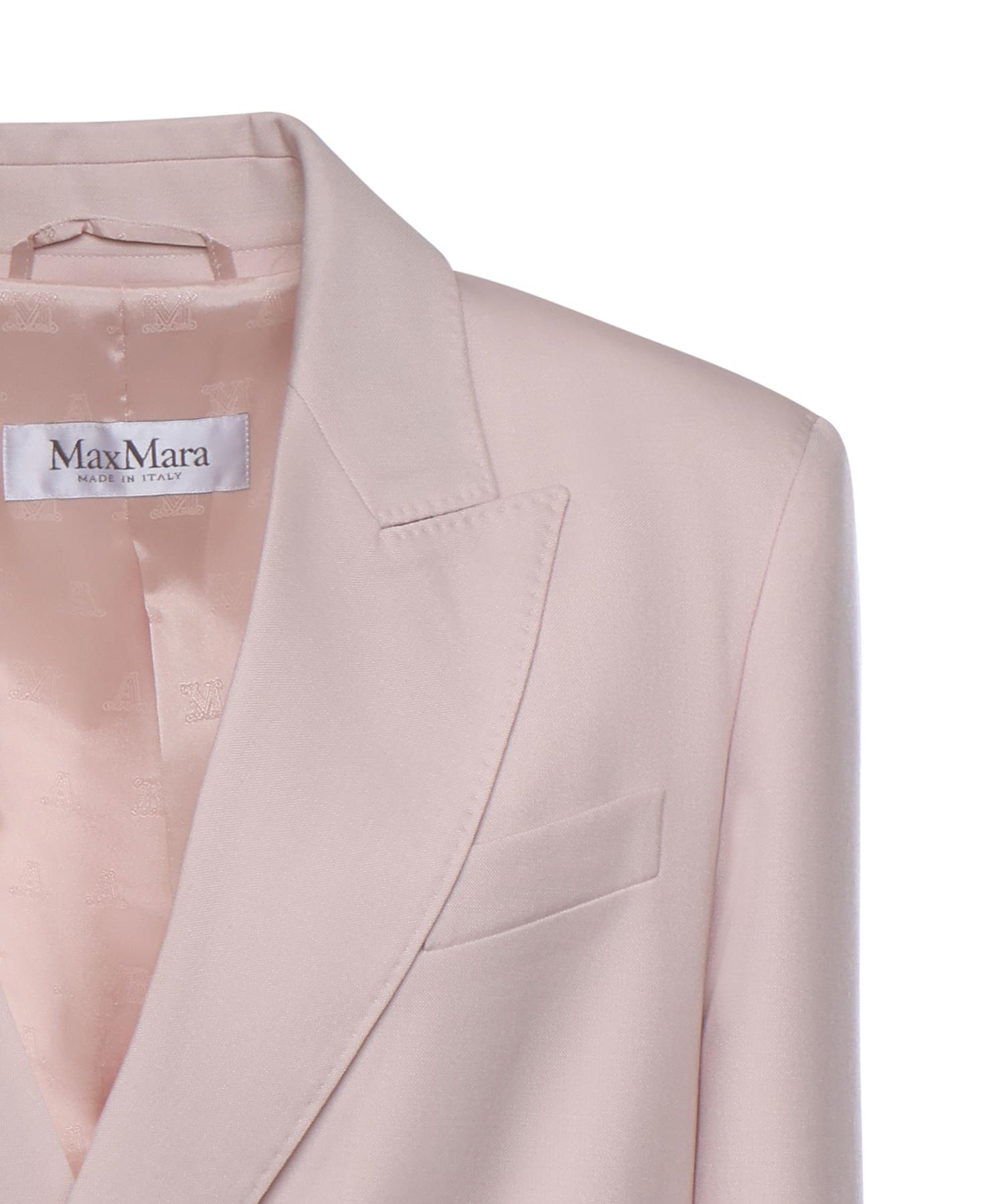 Blazer doppiopetto in lana mohair e seta 2611041171600 022 MAX MARA 