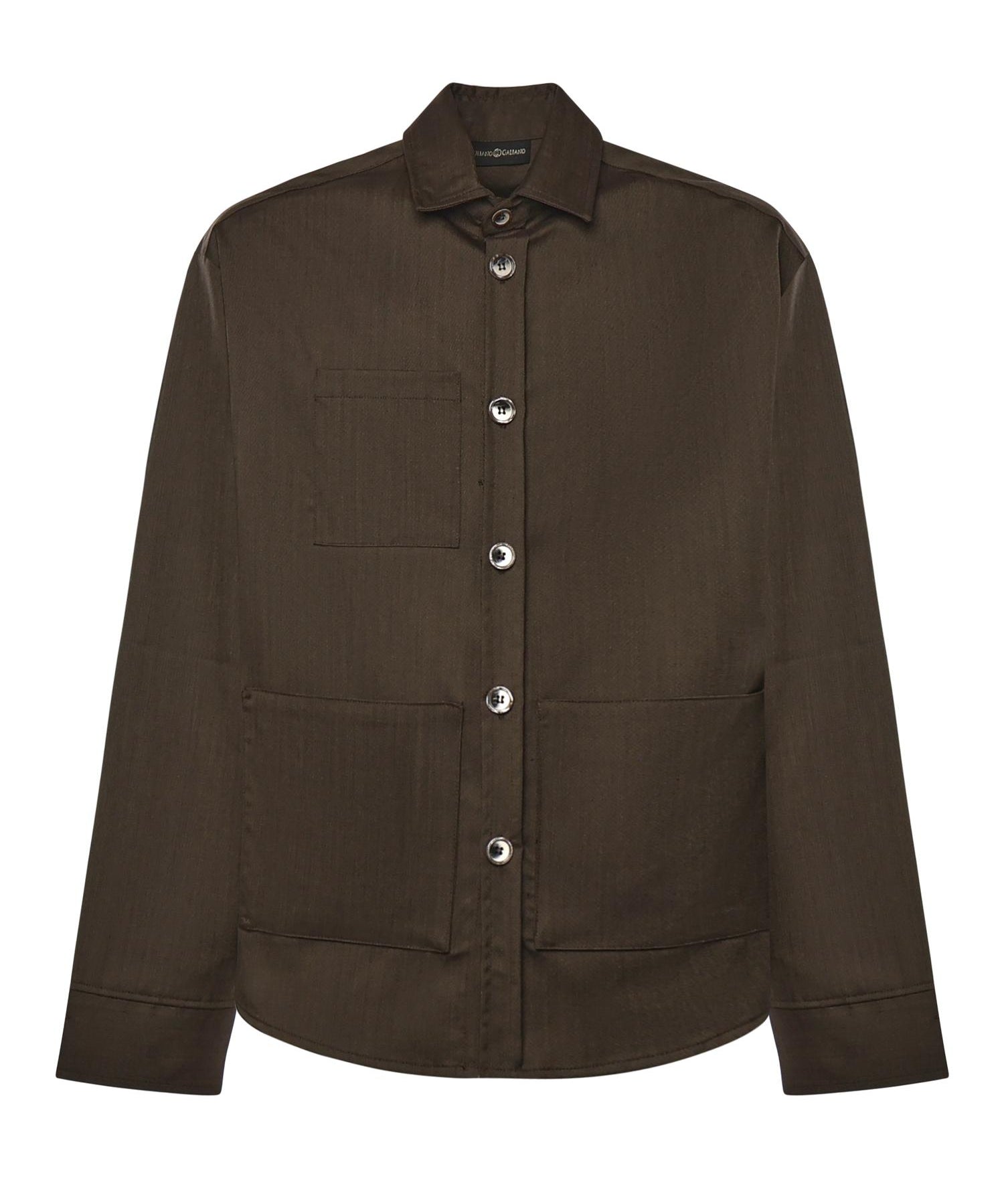 Camicia Tobhias in lana TOBHIAS BRONZO GIULIANO GALIANO 