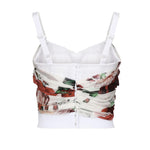 Top bustier stampa Rosa<BR/> F7AX5T IS1Y6HA5PD DOLCE & GABBANA 